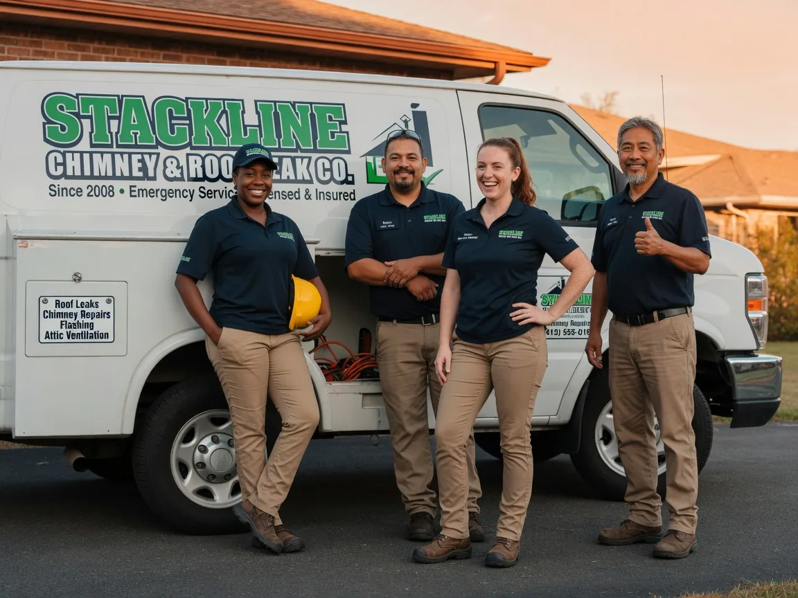 Chimney flashing repair company in Belle Haven, VA